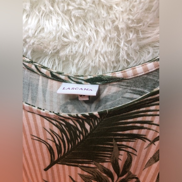 Lascana Tropical Green and Cream Jumpsuit NWOT 38🌴🍍🌴 - Picture 10 of 15